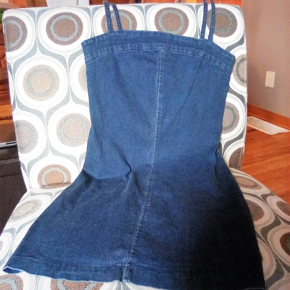 Old but New Denim Jean Dress